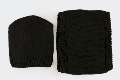Комплект мужской «Симон» (шапка бини+шарф)